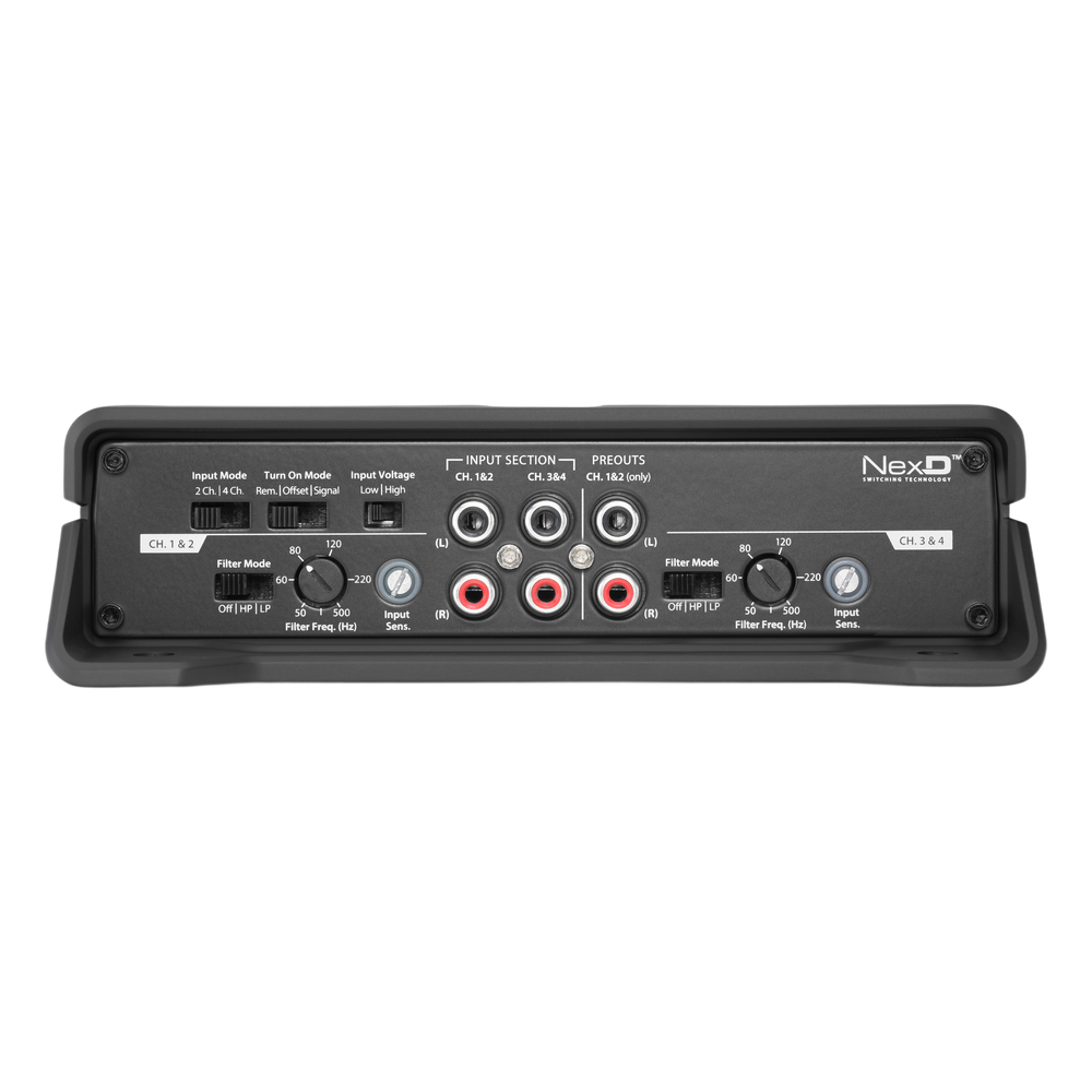 JL Audio JD400/4 / Amplificador 4 Canales / 400 W RMS / Clase D / Car Audio