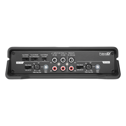 JL Audio JD400/4 / Amplificador 4 Canales / 400 W RMS / Clase D / Car Audio