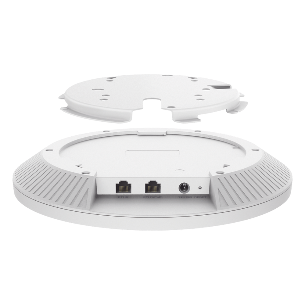 Punto de Acceso Omada / Wi-Fi 7 BE22000 MU-MIMO 4x4 / 2 Puertos 10 Gbps / Mesh Omada / Operaciones Multiencale (MLO) / Configuración por Controlador