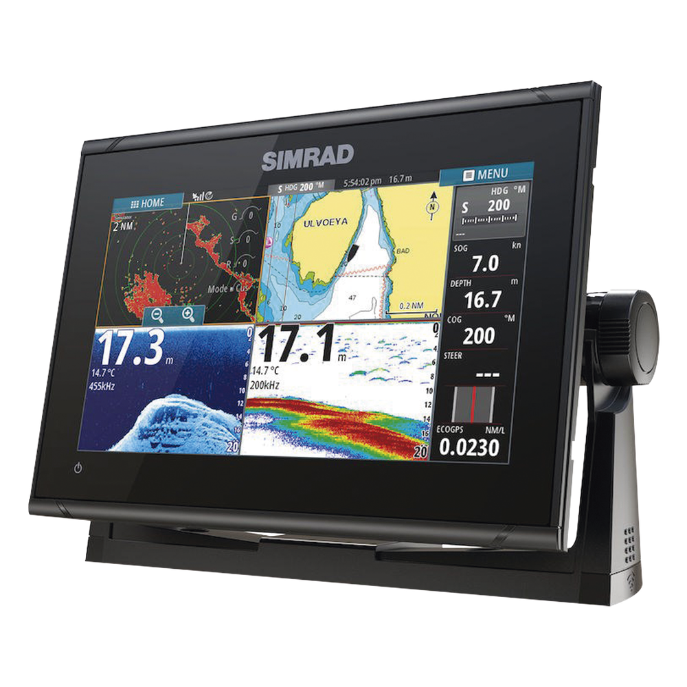 Plotter GPS GO9 XSE / Pantalla Táctil 9" / Compatible con Sonar y Radar / Conectividad Inalámbrica y NMEA 2000® / Integración con Piloto Automático y