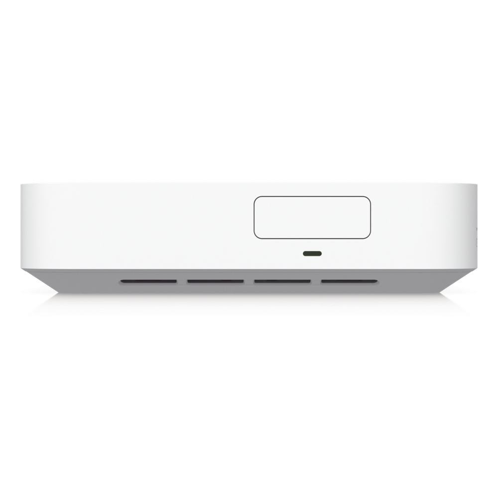 UCG Max Cloud Gateway de 2.5 GbE Compacto con Soporte para hasta 30 Dispositivos UniFi, 300+ Clientes, Enrutamiento IPS de 2.3 Gbps y Almacenamiento