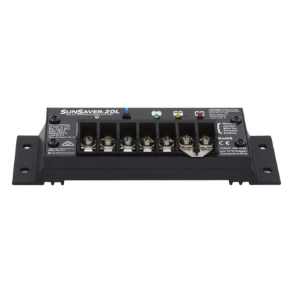 Controlador de Carga Solar SunSaver PWM 20 A / 24 VCC / Encapsulado Epóxico / Clase 1 Div 2 / Compensación de Temperatura