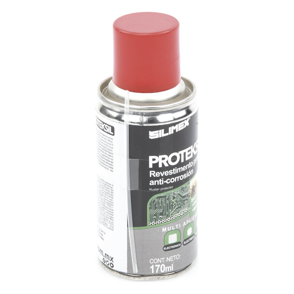 Revestimiento Protector Anti-Corrosión en Aerosol, Protege circuitos y conductores Electricos, es Ideal para usarse en Ambientes Altamente Húmedos