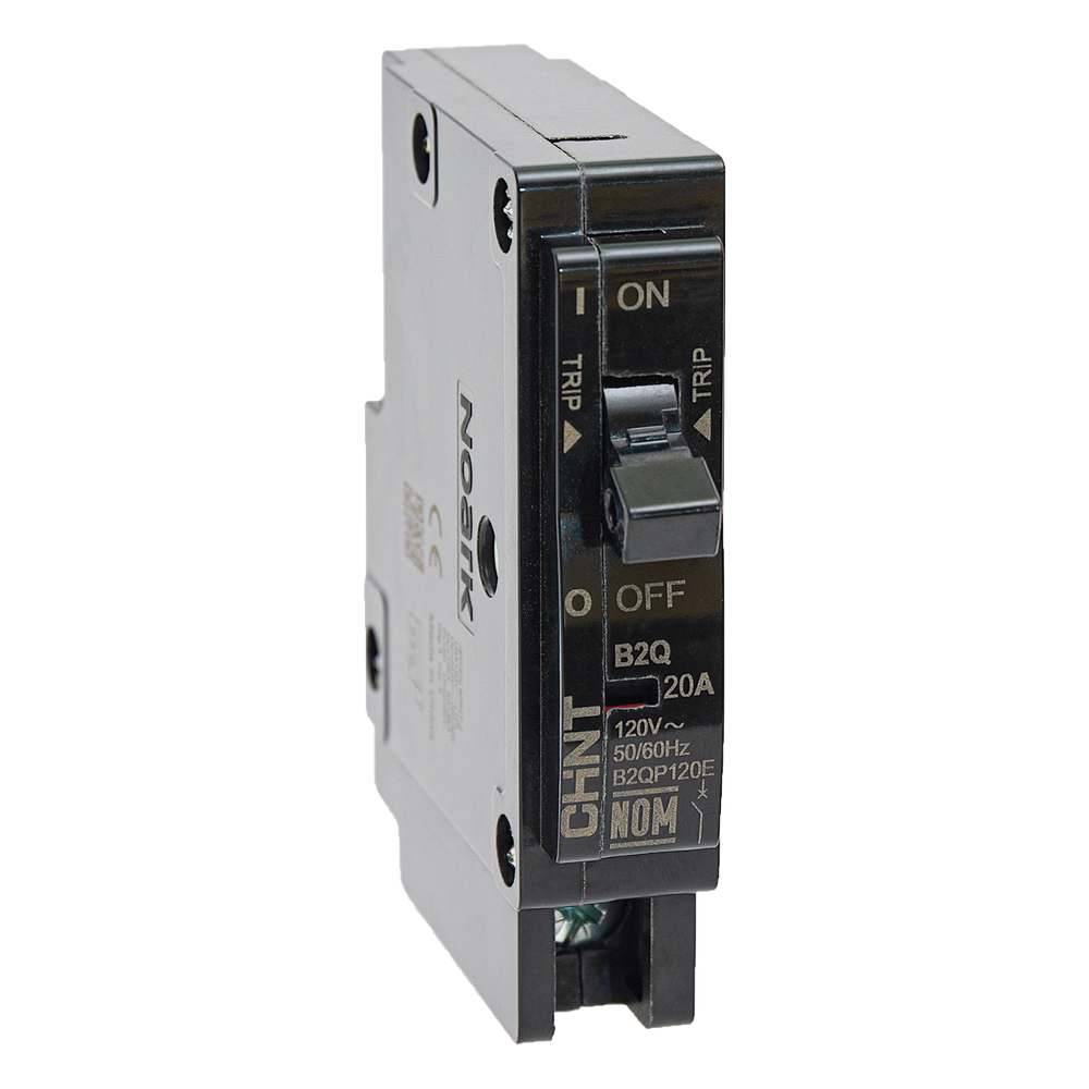 Interruptor Termomagnético Enchufable, Serie: B2Q, 1P, 15A, 120/240V (SKU:1002262 )