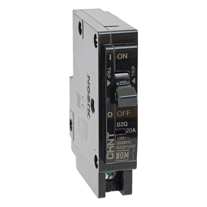 Interruptor Termomagnético Enchufable, Serie: B2Q, 1P, 15A, 120/240V (SKU:1002262 )