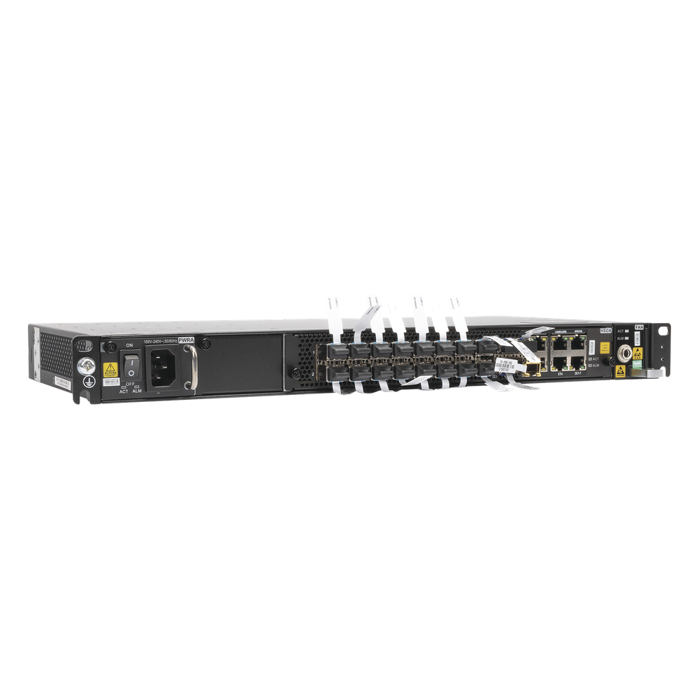 Mini OLT Abierta de 16 Puertos GPON / Incluye 16 módulos C+ y Fuente de CA / Gestión por WebUI / Incluye Software de Gestión UNM2000