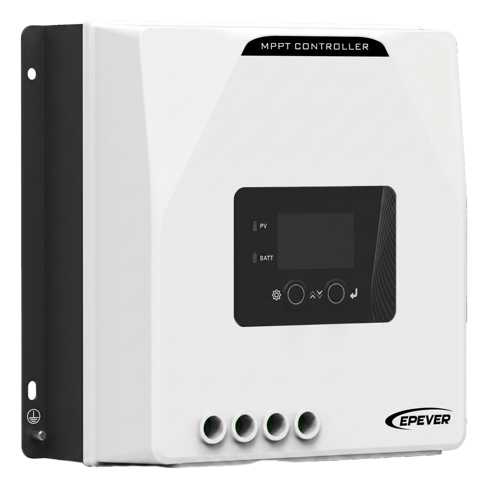 Controlador Solar MPPT / 40A / 12/24V / Voc 100V / Modo Sin Batería / Baterías Litio / IP32