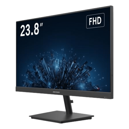 Monitor LED FullHD (1080p) de 24" / Ideal para CCTV, Oficina y Hogar / Entrada HDMI-VGA-BNC / Montaje VESA ( 75 X 75) / Uso 24/7 / Backlight E-LED