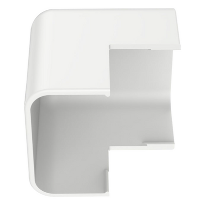 Esquinero exterior, para uso con canaleta LD10, material ABS, Color Blanco