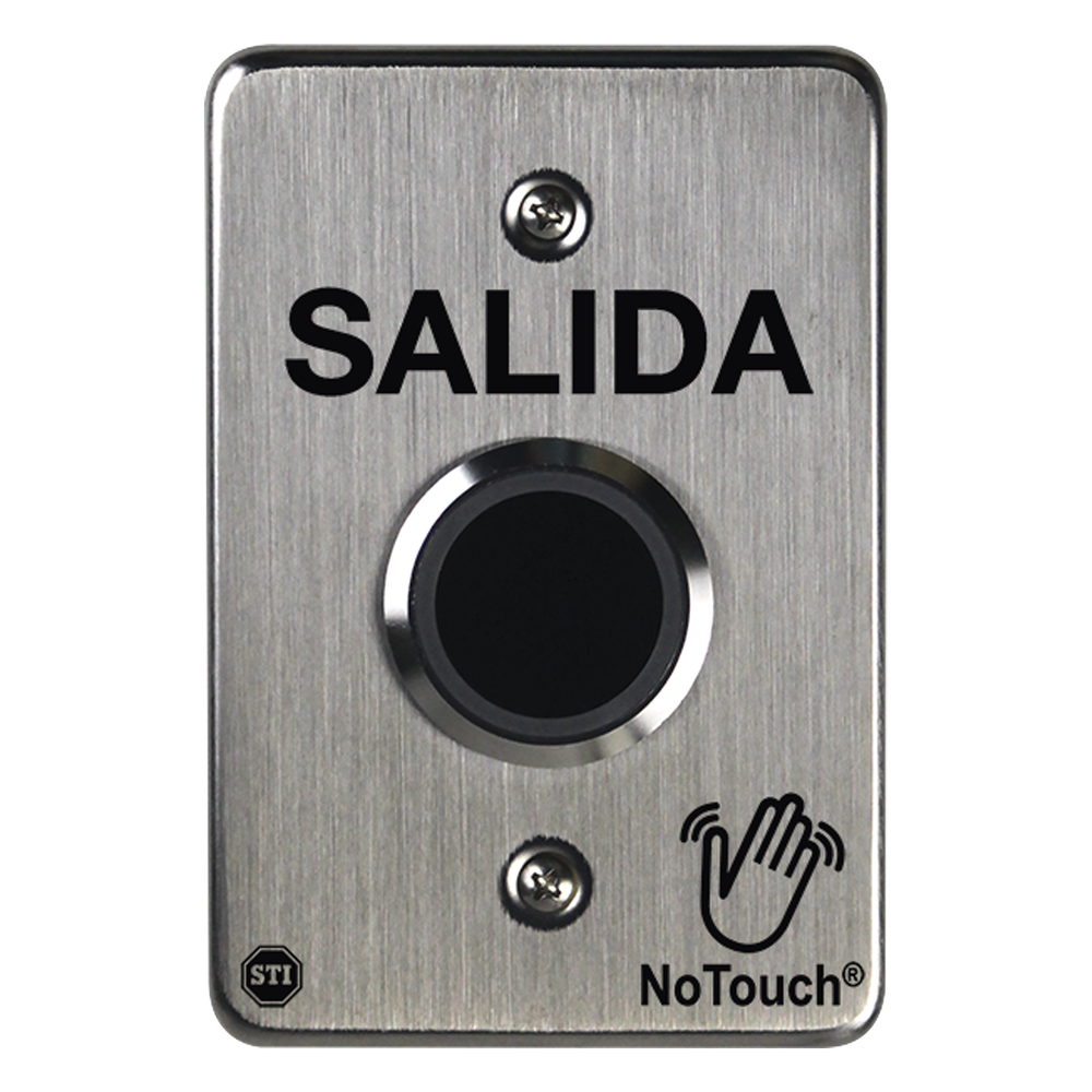 Interruptor IR NoTouch® de Acero Inoxidable, Salida Única, SALIDA