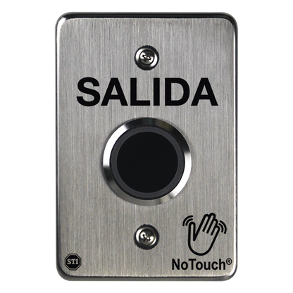 Interruptor IR NoTouch® de Acero Inoxidable, Salida Única, SALIDA