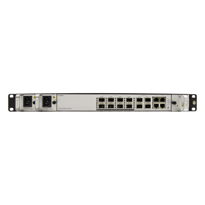 OLT GPON OptiXAccess 8 Puertos con Módulos C+, 4 Puertos Uplink (10GE/GE), Hasta 1024 ONTs, 2 Fuentes de Alimentación AC, 1 UR