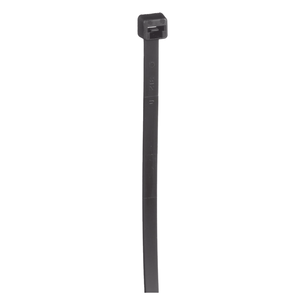 Cincho de Nylon 6.6, Color Negro, 292mm largo x 4.8mm ancho, Sección Transversal Estándar, Paquete de 1000 Piezas