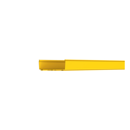 Canaleta FiberRunner™ 12X4, de PVC Rígido, Color Amarillo, 3 m. de Largo