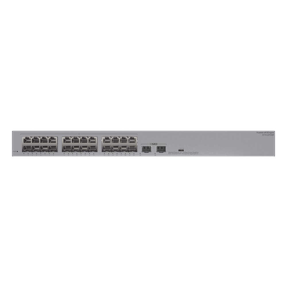 Switch Gigabit No Administrable / 24 puertos 10/100/1000 Mbps / 2 Puertos SFP Uplink