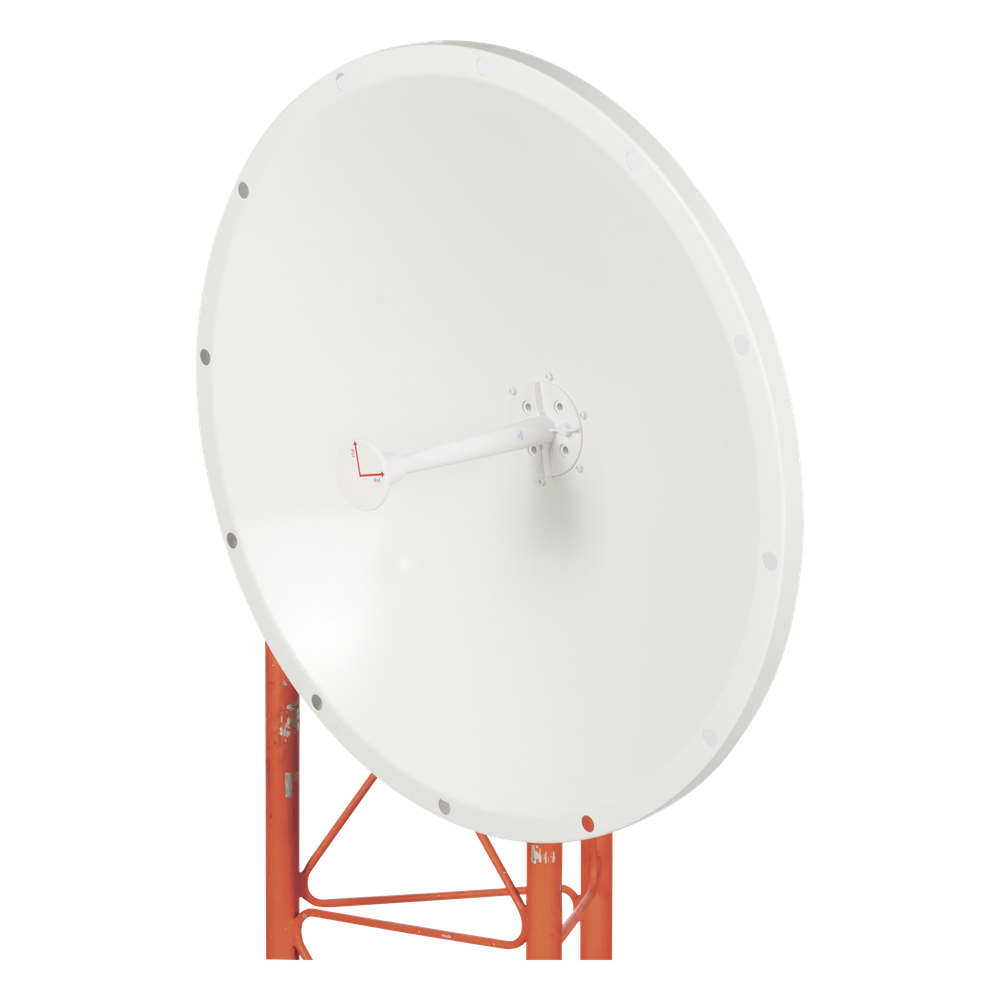 Antena Direccional con Frecuencia Extendida / 4.8 - 6.5 GHz / 28 dBi / Jumper incluido con conector N-Macho / Polaridad en 90º y 45º / Montaje