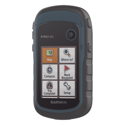 GPS Portátil eTrex 22 para Actividades al Aire Libre / Pantalla TFT Transflectiva de 2.2 Pulgadas / Resolución 240 x 320 Píxeles / 8 GB de Memoria