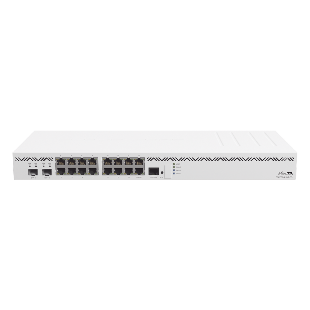 (CCR2004-16G-2S+) Cloud Core Router 16 puertos Gigabit