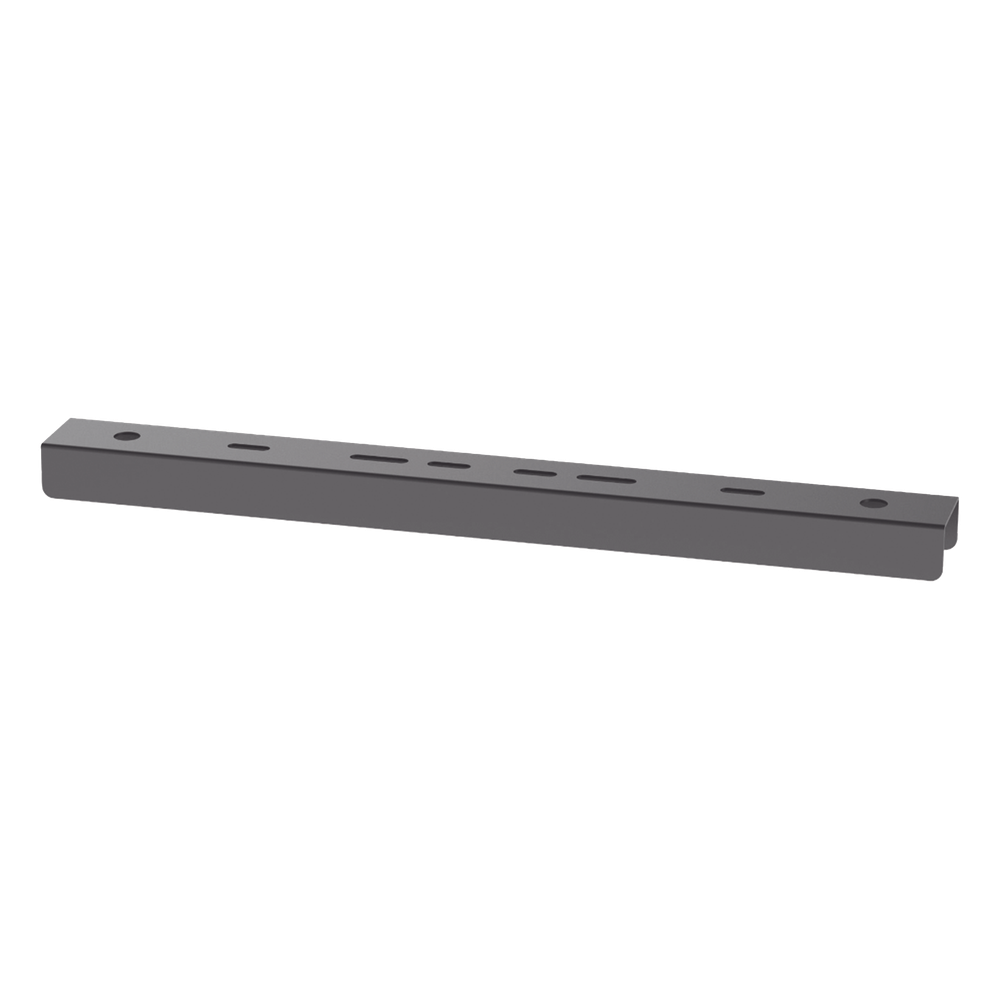 Soporte Tipo Trapecio Para Charola Wire Basket, Hasta 12 in (300 mm) de Ancho, Uso con Varillas Roscadas de 1/2 in, Color Negro