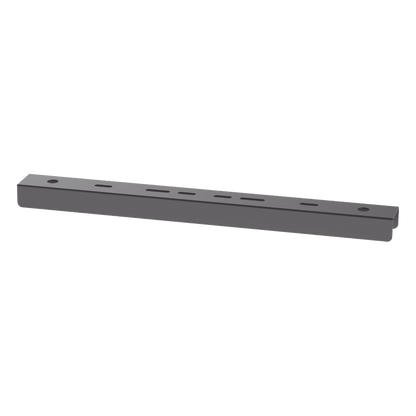 Soporte Tipo Trapecio Para Charola Wire Basket, Hasta 12 in (300 mm) de Ancho, Uso con Varillas Roscadas de 1/2 in, Color Negro
