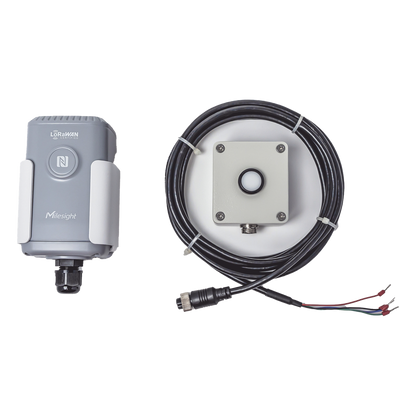 Sensor Inteligente de Iluminación LoRaWAN / Monitoreo de Luz Ambiental / IP67 / Batería 10 Años / para Automatización (BMS)