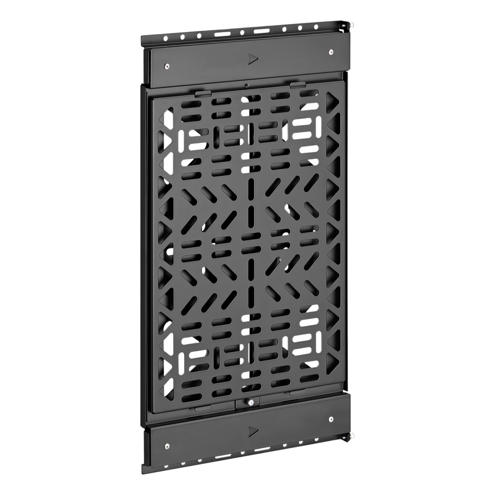 Montaje Deslizante de Almacenamiento AV | Capacidad de Carga 10 kg (22 lbs) | Rango de Deslizamiento 300 mm | Fabricado en Acero | Sistema de