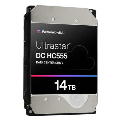Disco Duro Empresarial WD Ultrastar HC555 14 TB | SATA 6Gb/s | 7200 RPM | 3.5"