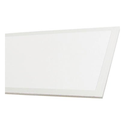 Panel LED Rectangular Empotrado o Suspendido /1195 x 295 mm / 127 Vca~60Hz / TC 6 500 K / Angulo de Luz de 140°