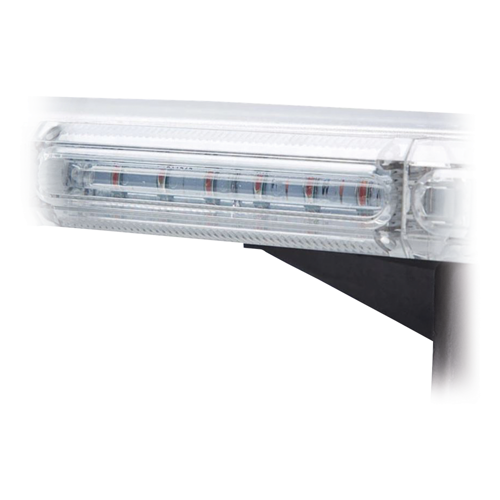 Barra de luces LED de 46" Rojo/Azul , De 132 LEDs, Controlador Incluido, Ideal para Equipar Unidades de Seguridad Publica