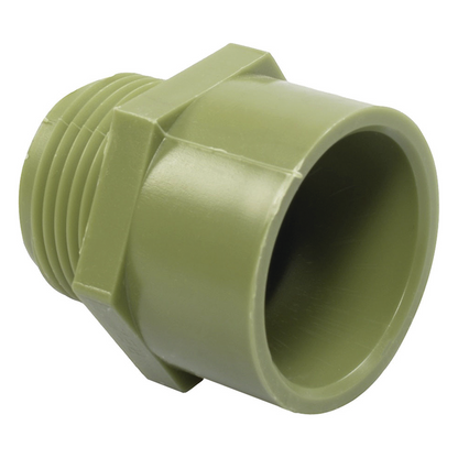 Conector para Tubería PVC Conduit Pesado de 1/2" (13 mm).