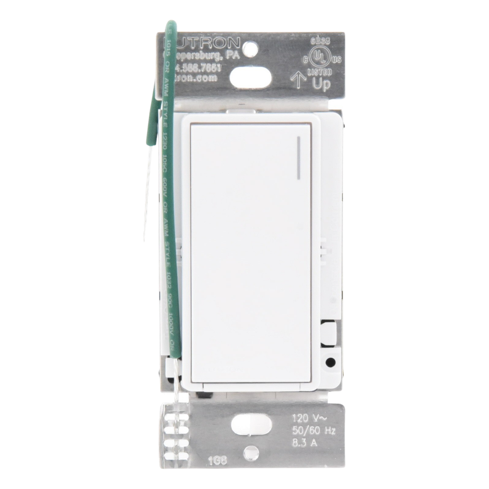 Apagador auxiliar Sunnata de pared para control de 3 vías o escalera, 120 V, compañero cableado del apagador principal del sistema RadioRA 3, color