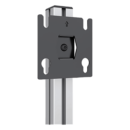 Accesorio - Placa Adaptadora para Panel LED 20 x 20.5 mm | Dimensiones 64 x 64 x 2 mm | Diámetro de Orificio Ø10.3 mm | Separación de Orificios 40 mm.