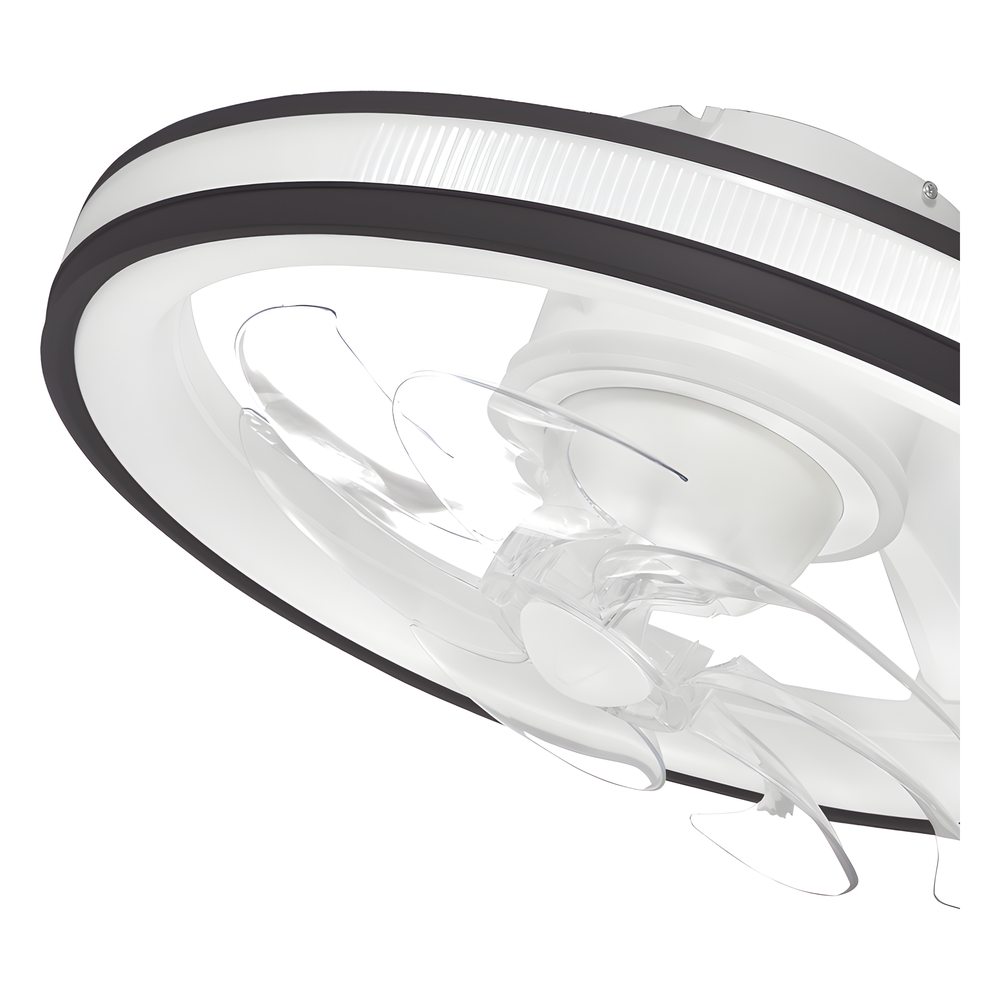 Ventilador de Techo con Luminario LED de 110 V CA 50/60 Hz / 88 W /4500 Lm / 6500 - 4 000 - 2 700 K /3 Tonos de Luz / 501 mm / 6 Velocidades