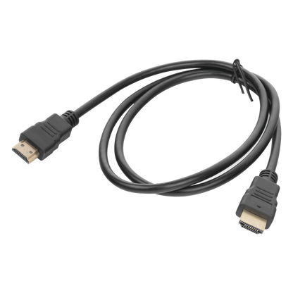 Cable HDMI de 1 Metro (3.28 pies) (High Speed) / Resolución 4K / Soporta Canal de Retorno de Audio (ARC)/ Soporta 3D / Blindado para Reducir