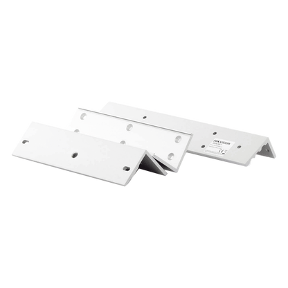 Kit de montajes Z y L para Cerradura Magnética HIKVISION / Compatible con DS-K4H255S / Uso en Puerta de Madera y Metal
