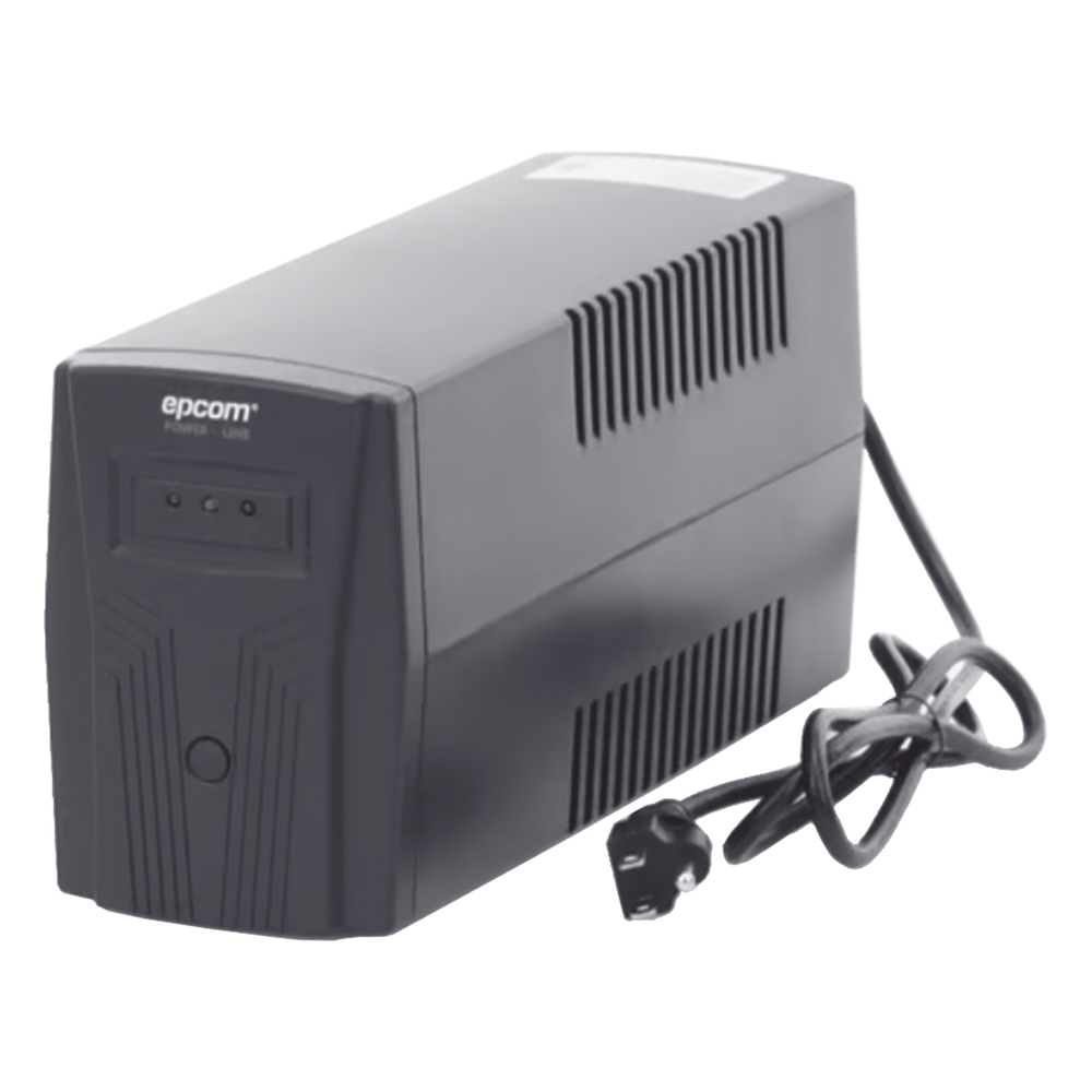UPS de 600VA/360W / Protección contra Descarga, Sobretensión y Picos Transitorios / Entrada y Salida 120 Vca / Clavija NEMA 5-15P / 4 Tomas NEMA