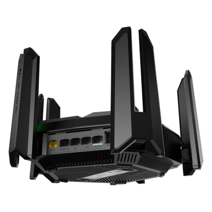 Home Router inalámbrico MESH Wi-Fi 7, Diseñado para GAMING con doble puerto WAN 2.5G para Sumar Ancho de banda, 3 puertos LAN 2.5G, 4 puertos LAN