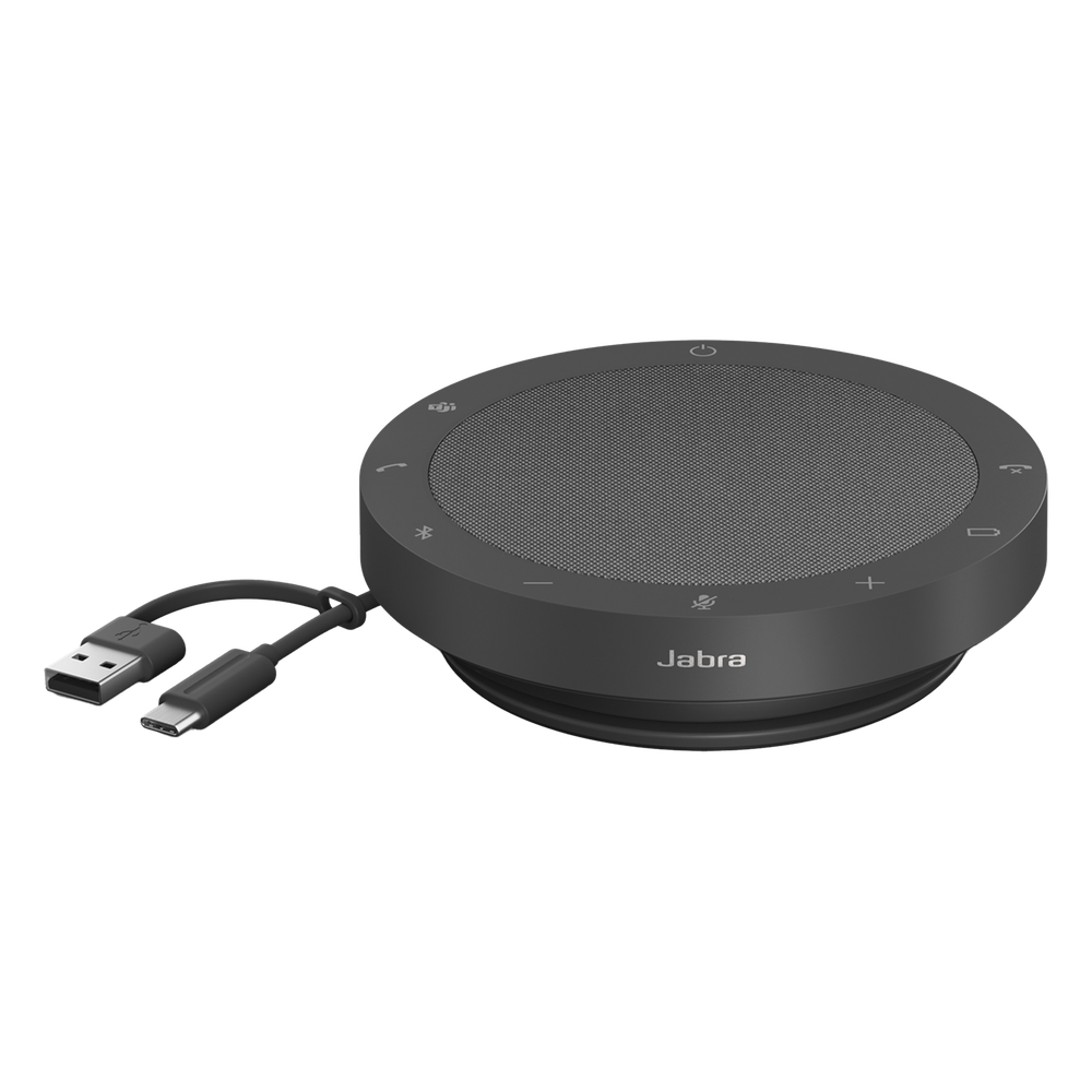 Speak 2 55 MS, Altavoz portátil con micrófono integrado, sonido increíble para conferencias y música, versión MS, Cancelación de eco acústico (AEC)