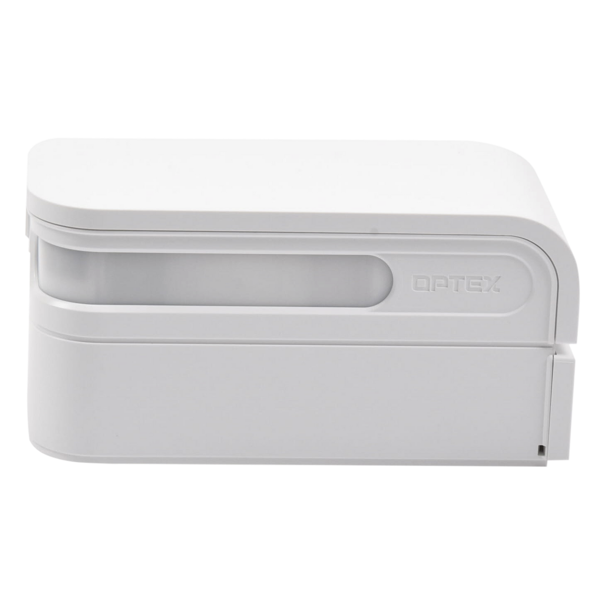 Sensor de Movimiento / 24 Metros de Detección / 100% Exterior / Serie Shield de Optex / Diseño Estético y Formal / Inalambrico (Alimentacion) /