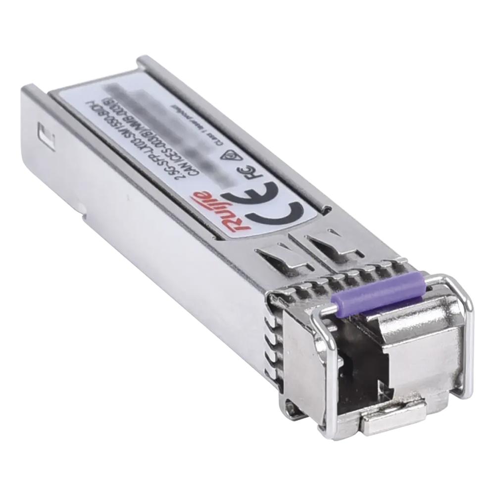 Transceptor Lado (B) un Hilo BiDi SFP 2.5Gb LC Monomodo Tx 1550nm / Rx 1310nm, hasta 3km
