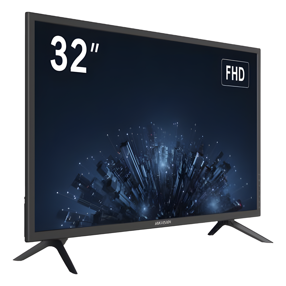 Monitor LED 32" / 2 Altavoces Potentes / Ángulo de Visión 178° / Entradas HDMI y VGA / Uso 24-7 / Montaje VESA (100 X 100) / Calibración Inteligente