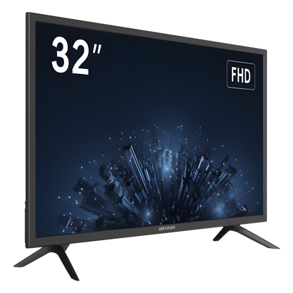 Monitor LED 32" / 2 Altavoces Potentes / Ángulo de Visión 178° / Entradas HDMI y VGA / Uso 24-7 / Montaje VESA (100 X 100) / Calibración Inteligente