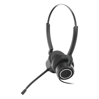 Audífonos USB de Diadema ESTÉREO con Audio HD / Micrófono con Cancelación de Ruido / Calidad para uso en Oficina