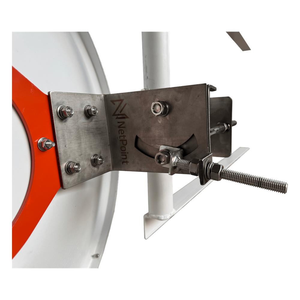 Antena Direccional / 2 ft / 5.9-7 GHz / Ganancia 32 dBi / SLANT de 45 ° y 90° / Incluye Jumpers con conector N-Macho a RPSMA / montaje y radomo