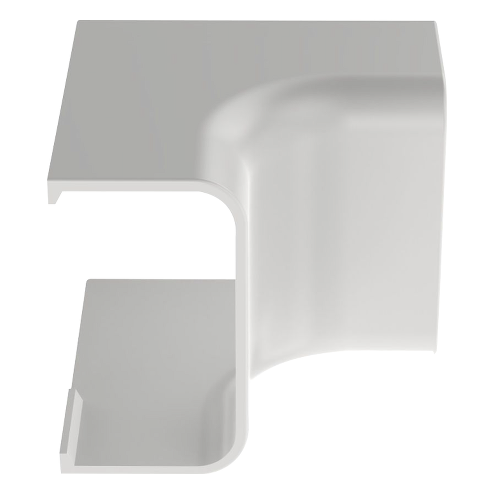 Esquinero interior, para uso con canaleta LD10, material ABS, Color Blanco