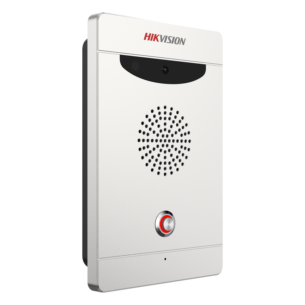 Estación de Alarma de Pánico con Video / Cámara 2 Megapixel / Audio Bidireccional / Alarma de Manipulación / PoE / IP65 / IK08 / Montaje en Pared o