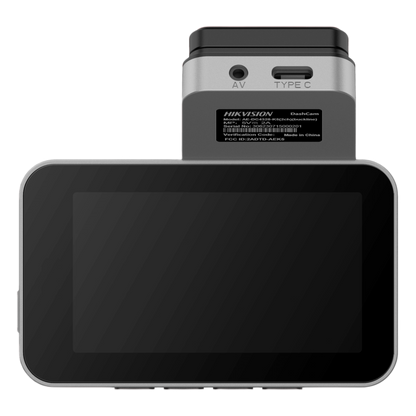 Dashcam de Doble Lente Hikvision AE-DC2328-C200S(2CH) / 2 Megapixel (1080p) Frontal e Interior / Gran Angular 128° / H.265 / Pantalla IPS 3" / WiFi