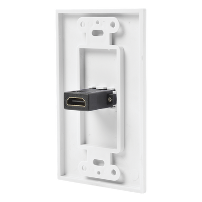 Placa de Pared 1 Puerto HDMI Hembra a Hembra