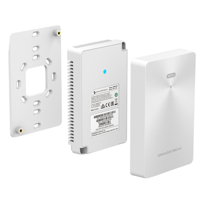 Punto de acceso Wi-Fi 6 802.11ax de pared, MU-MIMO 2x2:2 (2.4G) y 3x3:2 (5G), Throughput inalámbrico de 3 Gbps y 4 puertos Gigabit cableados