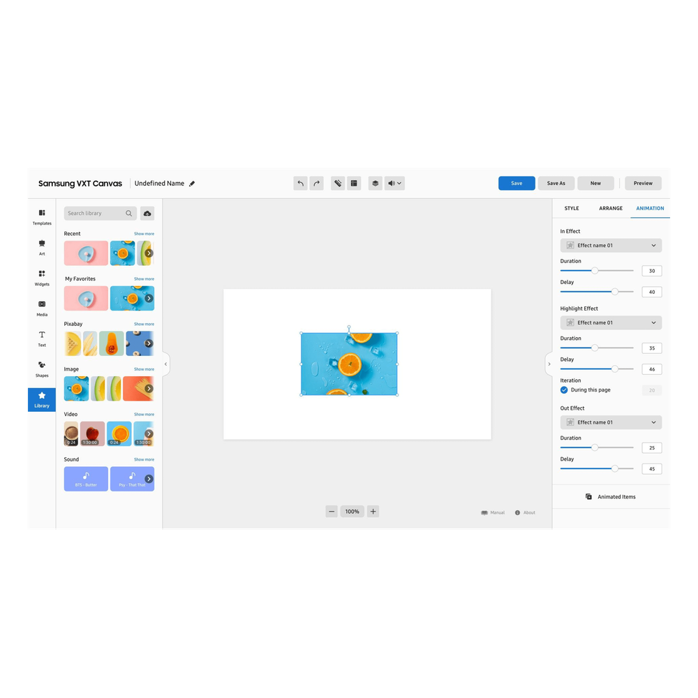 Licencia Anual para agregar 1 pantalla en Samsung VXT P series CMS Samsung Sistema de Visualizacion digital (VX-CPY)